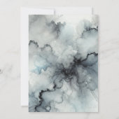 Afdrukbare Ghostly Mist Halloween Alcohol Inkt Kaart (Achterkant)