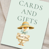 Afdrukbare Grappige Gans Kaarten Cadeaus Teken Bab Poster