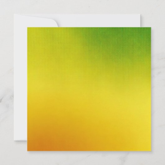 Afdrukbare herfstfading verlaat Ombre Scrapbook Kaart (Achterkant)