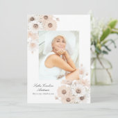 Afdrukbare ingelijste foto viering van het Life-pr Kaart (Staand voorkant)