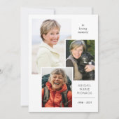 Afdrukbare ingelijste foto viering van het Life-pr Kaart (Voorkant)