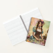 Afdrukbare junk journal naturel vrouw notitieboek (Binnen)