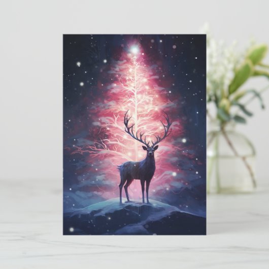 Afdrukbare Kerst Kaarten - Digitale Kerst Kaart (Staand voorkant)