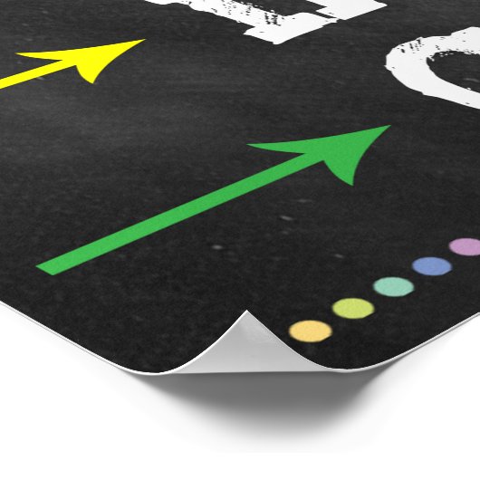 Afdrukbare klaslokalen poster (Hoek)