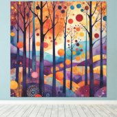 Afdrukbare levendige muurkunst, kunst prints, kind canvas afdruk (Insitu (Houten vloer))