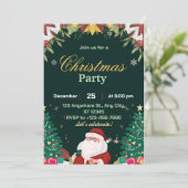 Afdrukbare Minimalistische Kerstkaart (Staand voorkant)