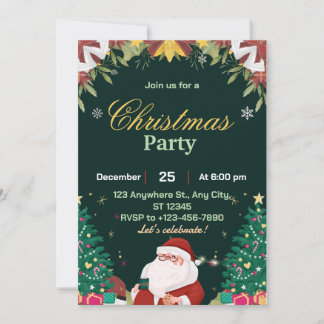 Afdrukbare Minimalistische Kerstkaart