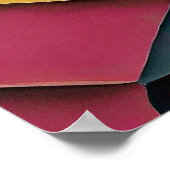 Afdrukbare mooie geometrische illustratie Hond Poster (Hoek)