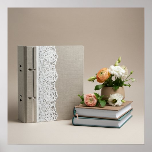 Afdrukbare ontspannende en decoratieve foto Statin Poster (Voorkant)