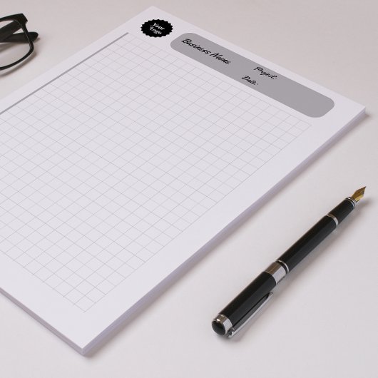 Afdrukbare papieren grijze engineering grafiekblad notitieblok