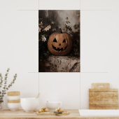 Afdrukbare pompoen stilleven, herfst muur, schilde poster (Keuken)