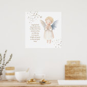 Afdrukbare poster van beschermengel (Keuken)