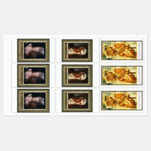 afdrukbare postzegels labels