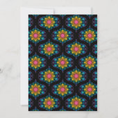 Afdrukbare Rainbow Mandala Retro Scrapbook Papier Kaart (Voorkant)