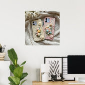 Afdrukbare Schattigee foto van telefoonhoesjes Poster (Thuiskantoor)