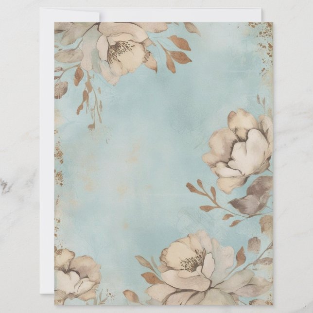 Afdrukbare Scrapbook-pagina voor Junk Journal & Cr (Voorkant)