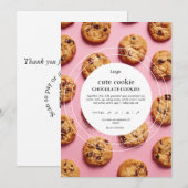 Afdrukbare Sjabloon met voedseletiketten voor kato Kaart (Voorkant / Achterkant)