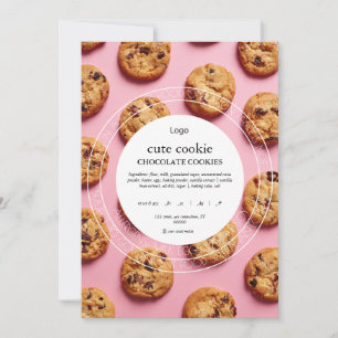 Afdrukbare Sjabloon met voedseletiketten voor kato Kaart