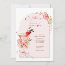 Afdrukbare Tropische Bruidsdouche Sjabloon Kaart