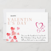 Afdrukbare Valentijnsdagkaart voor Digitale Downlo Feestdagenkaart (Voorkant)