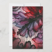 Afdrukbare Vampier Bloed Halloween Alcohol Inkt Kaart (Voorkant)