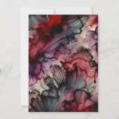 Afdrukbare Vampier Bloed Halloween Alcohol Inkt Kaart (Achterkant)