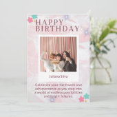 Afdrukbare Verjaardagskaart Kaart (Staand voorkant)