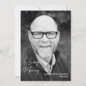 Afdrukbare Viering van het Leven Volledige Foto Kaart (Voorkant)