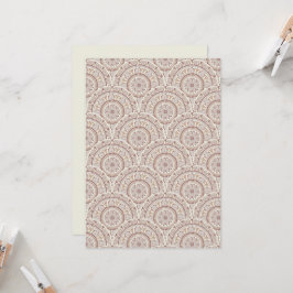 Afdrukbare Warm Neutrals Cafe Ombre Scrapbook Pape Kaart