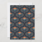 Afdrukbare wildernis Sunset Mandala Ogee Kaart (Voorkant)