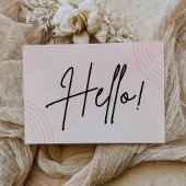 Afdrukbare zakelijke bedankkaart