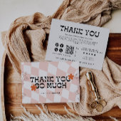 Afdrukbare zakelijke bedankkaart