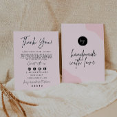 Afdrukbare zakelijke bedankkaart