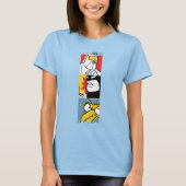 Afdrukbeeld spatie Ghost Cast Test Afdrukken Afbee T-shirt (Voorkant)