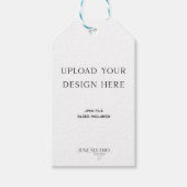 AFDRUKBESTELLING - 2x3,5" Wedding Favor Label Cadeaulabel (Voorkant)