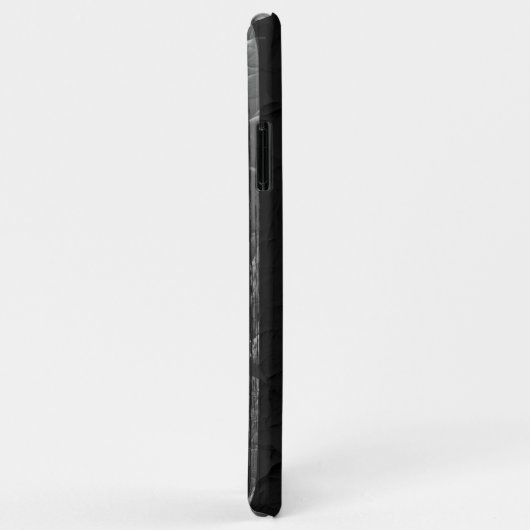 Afdrukblauwe lijnvlag iPhone-tas Case-Mate iPhone Case (Achterkant/rechts)