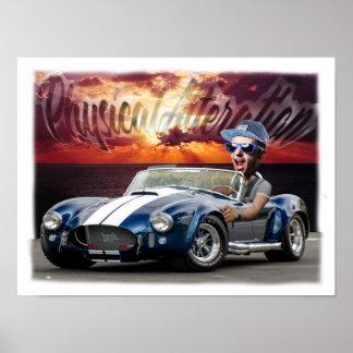 Afdrukcontainer AC Cobra Poster