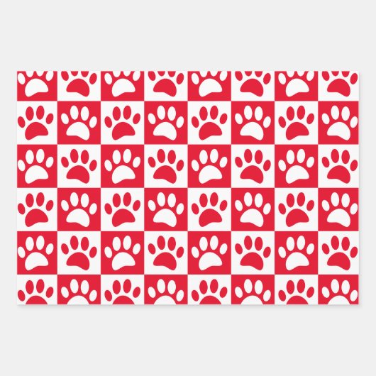 Afdrukcontrolkerbord voor Cartoon bevestigen Inpakpapier Vel (Voorkant 3)