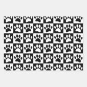 Afdrukcontrolkerbord voor Cartoon bevestigen Inpakpapier Vel (Voorkant 2)