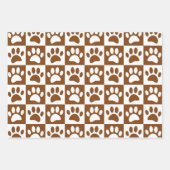 Afdrukcontrolkerbord voor Cartoon bevestigen Inpakpapier Vel (Voorkant)