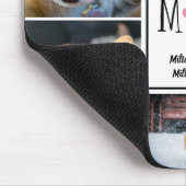 Afdrukfoto's samenvoegen van mam roze poot muismat (Hoek)