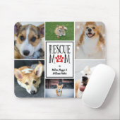 Afdrukfoto's van Red Paw van mam opslaan Muismat (Met muis)