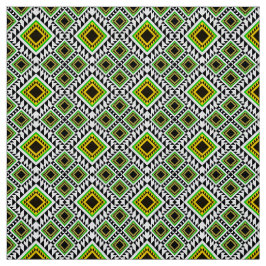 Afdrukgeometrisch patroon stof