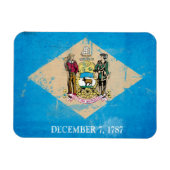 Afdrukgevoelige markering Delaware Magneet (Horizontaal)