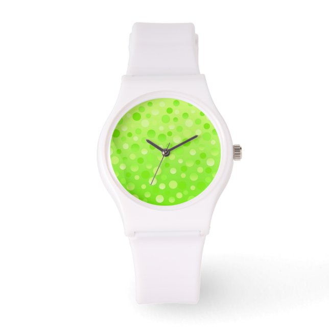 Afdrukhorloge limoen Fizz Horloge (Voorkant)
