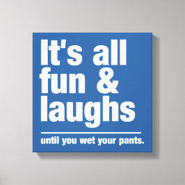 Afdrukken aangepaste kleurencanvas voor VUN & LAUG