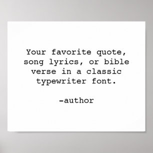 Afdrukken aangepaste offerte/aangepaste prijsopgav poster