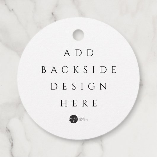 Afdrukken - Aangepaste ventilatorlabels met dubbel Bedankjes Labels (Achterkant)