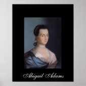 Afdrukken Abigail Adams Poster (Voorkant)