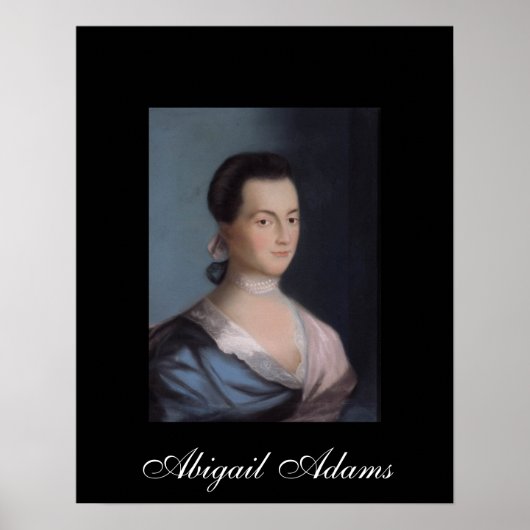 Afdrukken Abigail Adams Poster (Voorkant)